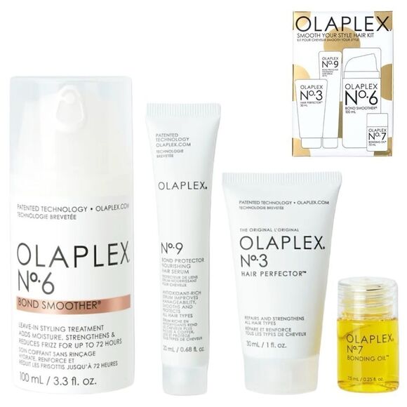 OLAPLEX SMOOTH YOUR HAIR STYLE HAIR KIT Sleek, strong hair is 🎁 of the season - Picture 13 of 15
